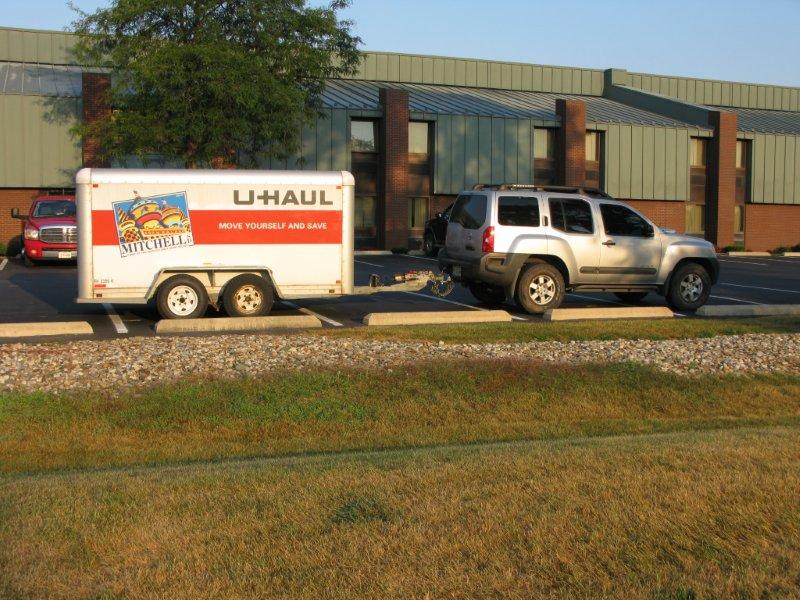 How Much Does a 6X12 Uhaul Trailer Weigh